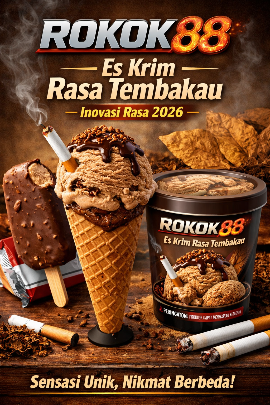 ROKOK88 Ice Cream